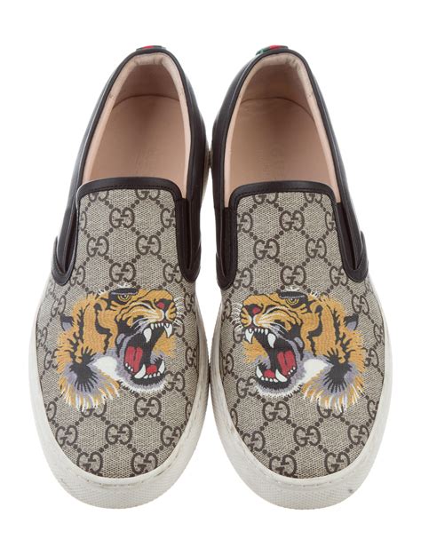 gucci sandal tiger|gucci tiger shoes slip on.